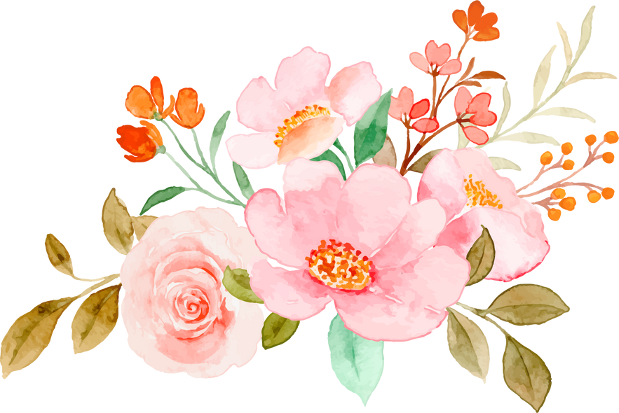 Pink flowers